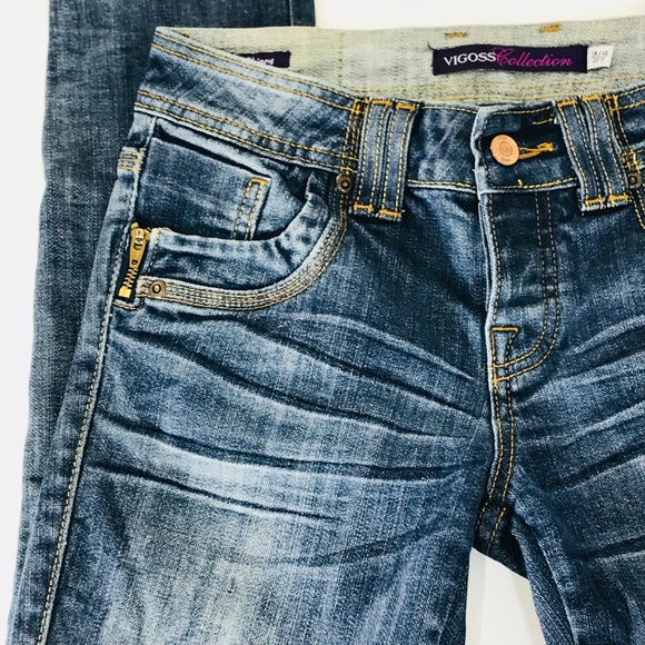 SOLD Vigoss Collection Women's Button Fly Sz 27 - Picture 4 of 5